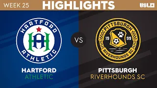 8.23.2023 | Hartford Athletic vs. Pittsburgh Riverhounds SC - Game Highlights