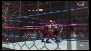 WWE 2K19 The Fiend vs Seth Rollins Hell in a Cell