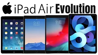 Evolution of Apple iPad Air Series - 2013-2021 All Models