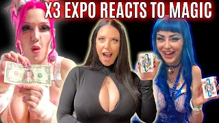 X3 EXPO 2024 Reacts to Magic (ft. Angela White,Jewelz Blu,Abigaiil Morris & more)