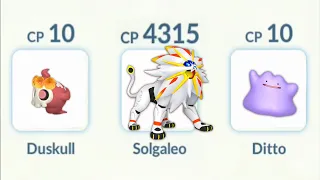 SOLGALEO Destroys Team Rocket Leader Arlo badly in Pokemon Go.