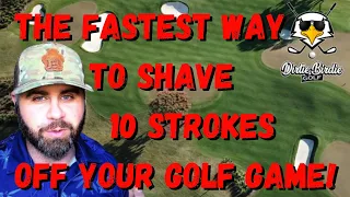 The fastest way to drop 10 strokes off your golf score!