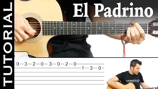 Cómo tocar El Padrino en guitarra muy fácil, tutorial por guitarraviva