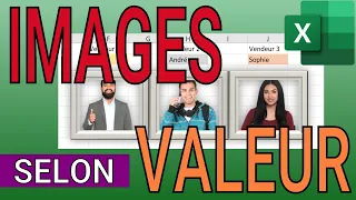 Astuce Excel, Changer l'image selon la Valeur des Cellules