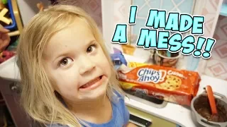 WE PUT A REAL LIFE KITCHEN IN OUR CLOSET!! / SmellyBellyTV