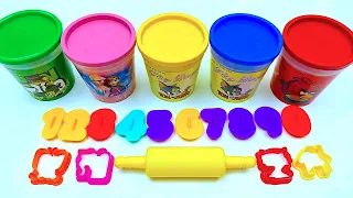 Learn Numbers, Counting 1-10 with Play Doh | Kids Learning Video