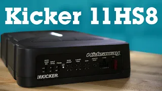 Kicker 11HS8 Hideaway compact powered subwoofer | Crutchfield