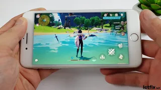 iPhone 8 Plus test game Genshin Impact Max Setting | Highest, 60FPS