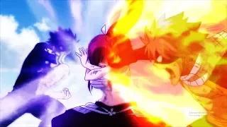 Fire and Ice Natsu E.N.D vs Gray Devil Slayer Full Fight | Fairy Tail