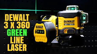 DeWalt 20V Max 3 x 360 Green Line Laser DCLE34030G — Pro Tool Reviews