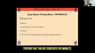Smart Money vs Dumb Money | Division 3/7