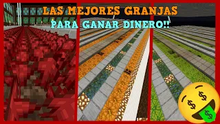 👉🤑TOP 3 GRANJAS PARA SER MILLONARIO EN SKYBLOCK UNIVERSOCRAFT!! Minecraft I Unaikus