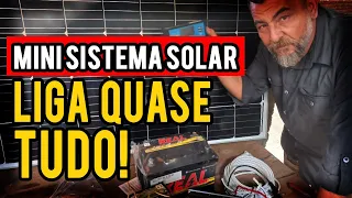 CHEAP AND EFFICIENT HOME SOLAR ENERGY KIT | CONNECT ALMOST EVERYTHING