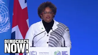Barbados Prime Minister Mia Mottley: 2 Degrees of Global Warming Is “Death Sentence” for Millions