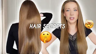 HAIR SECRETS To Grow Long Healthy Hair 🤫