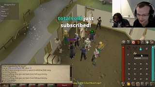 MASSIVE TWISTED BOW GLITCH OSRS STREAMER LOSES HCIM B0ATY IS A NOOB, A FRIEND BREAKS UP ON STREAM