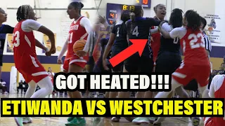 Etiwanda vs Westchester Got heated!! 5 Star Kennedy Smith Went OFF!!