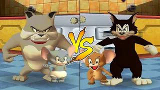 Tom and Jerry in War of the Whiskers HD Spike Vs Nibbles Vs Jerry Vs Butch (Master Difficulty)