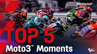 Top 5 Moto3™ Moments | 2021 #BritishGP