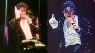 Michael Jackson - Billie Jean Bremen 1992 Vs Bucharest 1996