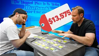 I Made an INTENSE $13,575 Trade at Burbank Sports Cards 🥵