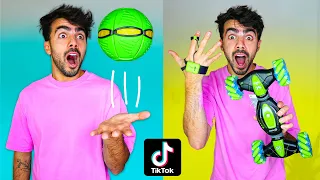 PROBANDO JUGUETES VIRALES DE TIKTOK! *impresionantes* 😱