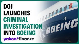 Boeing faces criminal investigation from DOJ over Boeing 737 Max