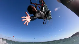 Many tricks to learn in light wind