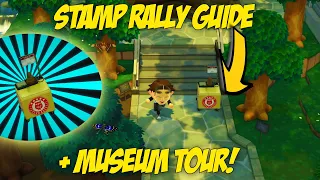 ACNH Stamp Rally Guide + Museum Tour | AMAZING