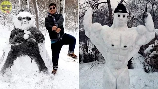 50 Most Creative Ideas to Make a Snowman