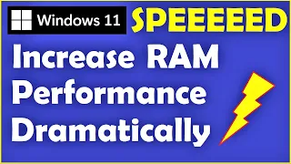 How to Maximize RAM  just using these Settings for your Windows 11 | Increase Speed & Performance