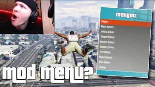 I Tried Using a MOD MENU in GTA 5 Storymode for the first time... (is it good?)