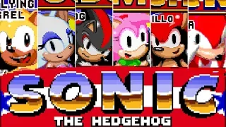 EVERY CHARACTER in Sonic 1!