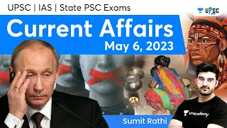 Daily Current Affairs In Hindi By Sumit Rathi | 6th May 2023 | The Hindu, PIB for IAS