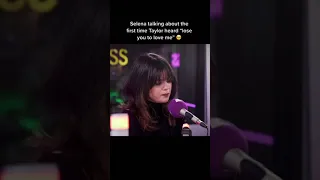 Selena taking about the first time Taylor heard " lose you love me" tiktok popnewsdaily