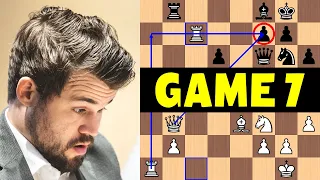 Nepomniachtchi vs Carlsen | Game 7 - 2021 FIDE World Chess Championship