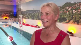 Eröffnung Sportschwimmhalle "Schwimmparadies Jena" (JenaTV-Beitrag, 28.08.23)