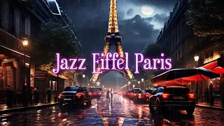 12 HOURS Jazz Bossa Nova Outdoor Paris Eiffel Ambience ☕ Sweet Bossa Nova Jazz Music for Study