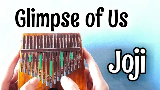 Joji - Glimpse of Us (Easy Kalimba Tabs/Tutorial/Play-Along) - Kalimba Cover