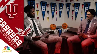 Indiana's Xavier Johnson, Trey Galloway compare games | NBC Sports