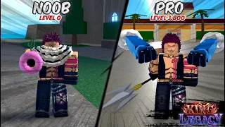 Starting Over as Katakuri and Eating Dough Fruit | Update 4.5.3 King Legacy