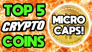 TOP 5 TINY MICROCAP ALTCOINS: REALISTIC 100X POTENTIAL (HUGE GAINS)