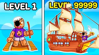 LEVEL 1 vs LEVEL 999 STRONGEST PIRATE in Roblox!