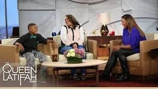 Queen Gives Lil' Kida and Mom a Big Surprise! | The Queen Latifah Show
