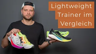 Lightweight Trainer im Vergleich - Leichte und schnelle Laufschuhe für Intervalle und Wettkampf