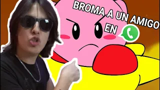 Broma a un amigo con El rap de Kirby de @MissaSinfonia||CarlosElDeLos Memes