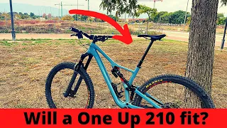 Will a Une Up V2 210Mm fit on a Stumpjumper?