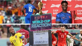 World Cup REACTION | Saka, MENDY, Frenkie De Jong, Bale, Bellingham, USA, Tim Weah, Messi & Mbappe