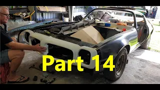 Part 14 - 1970 Formula 400 Pontiac Firebird Resto – Modification of fenders and bonnet fitment