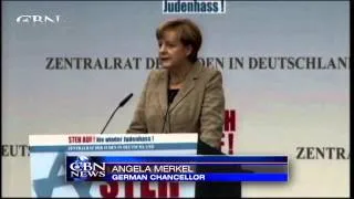 German Chancellor Merkel: 'No More Jew Hatred'